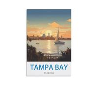 Jigsaw Puzzles for Adults 1000 Pieces，Tampa Bay Florida 1000 Piece Jigsaw Puzzles for Adults -Fun Challenging & Brainteasing Adults Jigsaw Puzzle 52 * 38cm