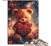 Jigsaw Puzzles for Adults 1000 Pieces Teddy Bear, Train Your Brain And Hands Unique Birthday And Gifts for Age 14+ (size 50x75cm)