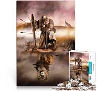 Jigsaw Puzzles for Adults 1000 Pieces Templar Spielzeug Lernspiele Stressabbau Wunschliste mit dem Weihnachtsmann75x50cm