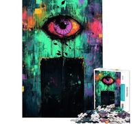 Jigsaw Puzzles for Adults 1000 Pieces The All-Seeing Gateway Puzzles for Adults Brain Teaser Game Wall Decoration Gifts for Friends And Family (Size 38x52cm)