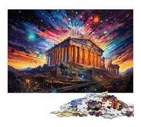 Jigsaw Puzzles for Adults 1000 Pieces The Amazing Parthenon Home Decoration Jigsaw Puzzles 1000 PCS(75x50cm)
