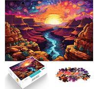 Jigsaw Puzzles for Adults 1000 Pieces The American Grand Canyon Challenging Game Toys 26x38cm Suitable for desktop decoration