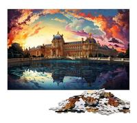 Jigsaw Puzzles for Adults 1000 Pieces The Colorful Psychedelia of Versailles Home Decoration Jigsaw Puzzles 1000pcs(75x50cm)