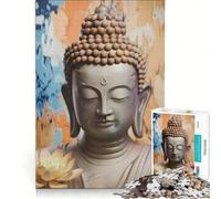 Jigsaw Puzzles for Adults 1000 Pieces The Great Buddha Hands-on Game Difficult And Challenge Artists' Collection Fine Arts 50x75cm