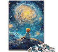Jigsaw Puzzles for Adults 1000 Pieces The Little Prince of The Night Sky Brain Intelligence Challenge Addictive Toys Birthday Present, Gifts, Wall Art 50x75cm