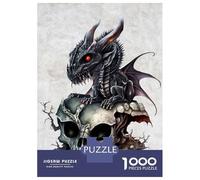 Jigsaw Puzzles for Adults 1000 Pieces The Obsidian Dragon Puzzles for Adults Brain Teaser Game Staycation Kill Time Birthday Present, Gifts, 70x50cm/1000pcs