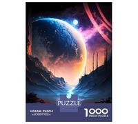 Jigsaw Puzzles for Adults 1000 Pieces The Path To Galaxy Puzzles for Adults Family Games Difficult Hard Challenging To Complete 70x50cm/1000pcs