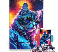 Jigsaw Puzzles for Adults 1000 Pieces The Pawsome Cat Hands-on Game Difficult And Challenge Artists' Collection Fine Arts 38x52cm