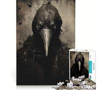 Jigsaw Puzzles for Adults 1000 Pieces The Plague Doctor Hands-on Game Difficult And Challenge Artists' Collection Fine Arts 38x26cm