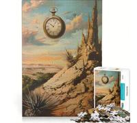 Jigsaw Puzzles for Adults 1000 Pieces The Pocket Watch Time Waits for No One Hands-on Game Difficult And Challenge Artists' Collection Fine Arts 38x52cm