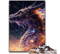 Jigsaw Puzzles for Adults 1000 Pieces The Rainbow Dragon Toys Educational Games Stress Relieving Suitable for Desktop Decoration 26x38cm