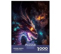 Jigsaw Puzzles for Adults 1000 Pieces The Rainbow Elder Dragon Puzzles for Adults Family Games Difficult Hard Challenging To Complete 70x50cm/1000pcs