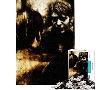 Jigsaw Puzzles for Adults 1000 Pieces The Silent Man in The Mirror Jigsaw 1000 Piece Toy Wall Decor Birthday Present Deal As Gifts for The Whole Family (38x52cm)