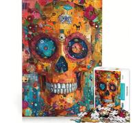 Jigsaw Puzzles for Adults 1000 Pieces The Skull with Many Different Hands-on Game Difficult And Challenge Artists' Collection Fine Arts 38x26cm
