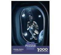Jigsaw Puzzles for Adults 1000 Pieces The Underwater Girl Adult Jigsaw Hands-on Game Pattern Assembly Challenging To Complete 38x26cm/1000pcs