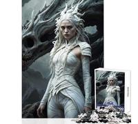 Jigsaw Puzzles for Adults 1000 Pieces The White Bone Spirit Educational Toy Gift For Birthdays Relax Games Every Piece Is Unique - Size 50x75cm