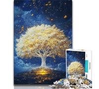 Jigsaw Puzzles for Adults 1000 Pieces Tree of Life, DIY Toys,is Ideal As Gifts for The Whole Family Suitable for And 14 38x26cm