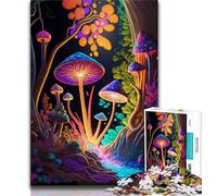 Jigsaw Puzzles for Adults 1000 Pieces Trippy Forest Teenager Puzzles,Challenging Game for Is Ideal As A Gift for The Whole Family (size 75x50cm)