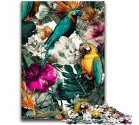 Jigsaw Puzzles for Adults 1000 Pieces Tropical Parrot Adult Puzzles,Challenging Game Gifts for Is Ideal As A Gift for The Whole Family (50x75cm)