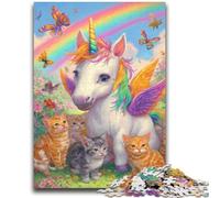 Jigsaw Puzzles for Adults 1000 Pieces Unicorn Baby Help The Brain Exercise Addictive Toys to Cultivate Patience A Work of Art 50x75cm
