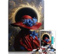 Jigsaw Puzzles for Adults 1000 Pieces Universe Woman, Fun Games,for Is Ideal As A Gift for The Whole Family for And 14 Years Old 38x26cm