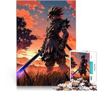 Jigsaw Puzzles for Adults 1000 Pieces unleashed ninja samurai Lernspiele mit vollständig ineinander greifenden, zufällig geformten Teilen75x50cm