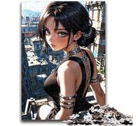 Jigsaw Puzzles for Adults 1000 Pieces Urban Grace︰ Shadowed Elegance Staycation Kill Time Educational Game Birthday Gift 50x75cm