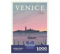 Jigsaw Puzzles for Adults 1000 Pieces Venice, Italy Travel Jigsaw for Adults Family Game Staycation Kill Time Great Gift for Gaming 38x26cm/1000pcs
