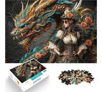 Jigsaw Puzzles for Adults 1000 Pieces Victorian Dramscape Toys Educational Games Stress Relieving is ideal as gifts for the whole family 50x70cm