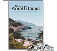 Jigsaw Puzzles for Adults 1000 Pieces Visit Amalfi Coast Challenging To Complete But Fun And Humorous Unique Birthday And Gifts (38x52cm) 1000pcs