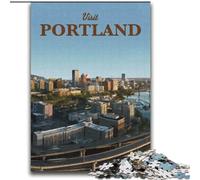 Jigsaw Puzzles for Adults 1000 Pieces Visit Portland Challenging To Complete But Fun And Humorous Unique Birthday And Gifts (38x52cm) 1000pcs