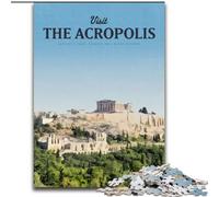 Jigsaw Puzzles for Adults 1000 Pieces Visit The Acropolis Challenging To Complete But Fun And Humorous Unique Birthday And Gifts (50x75cm) 1000pcs