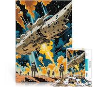 Jigsaw Puzzles for Adults 1000 Pieces War of the Century Staycation: Zeit totschlagen Geschenk zum Geburtstag75x50cm