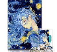 Jigsaw Puzzles for Adults 1000 Pieces Watercolor Horse Puzzles for Teenagers,Staycation Kill Time with Fully Interlocking Randomly Shaped Pieces 38x26cm