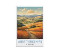 Jigsaw Puzzles for Adults 1000 Pieces West Yorkshire Yorkshire DIY Funny Parent-Child Educational Game Toy Sunset Puzzle Gift for Mom, Wife, Friend 70x50cm