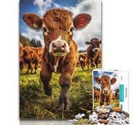 Jigsaw Puzzles for Adults 1000 Pieces Yak Puzzles for Teenagers,deal As Gifts for The Whole Family for Ages 14+ 75x50cm