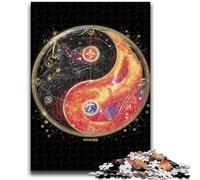 Jigsaw Puzzles for Adults 1000 Pieces Yin And Yang Adult Jigsaw,Birthday Present, Gifts, Wall Art for Age 14 Years Up (26x38cm)