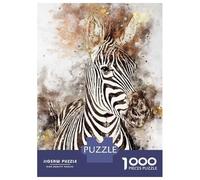 Jigsaw Puzzles for Adults 1000 Pieces Zebra New Art Adult Jigsaw Hands-on Game Pattern Assembly Challenging To Complete 52x38cm/1000pcs