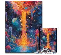 Jigsaw Puzzles for Adults 1000 Planetary Landscape PaperJigsaw Puzzles for Adults Adult Game Gift Family Interactive Game Brain Challenge Gift 1000 PCS(38x26cm)