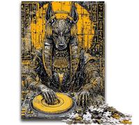 Jigsaw Puzzles for Adults 1000 Pop-art Anubis Family Game Stress Reliever Difficult Challenge Secret Santa Gifts 50x75cm