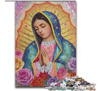 Jigsaw Puzzles for Adults 1000 Portrait of Mary The Mother Jigsaw Interactive Family Game, Ideal, Family Activity Game (size 50x75cm)