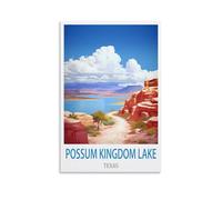 Jigsaw Puzzles for Adults 1000 Possum Kingdom Lake Texas 1000 Piece Impossible Puzzle for Adults Educational Games 38x52cm