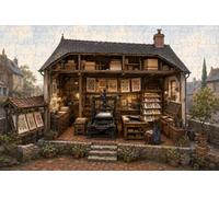 Jigsaw puzzles for adults 1000 Printmaker Workshop Wooden Puzzle