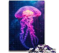Jigsaw Puzzles for Adults 1000 Psychedelic Jellyfish Adult Jigsaw,learning Educational Is Ideal As A Gift for The Whole Family (26x38cm)