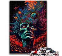 Jigsaw Puzzles for Adults 1000 Psychedelic Monsters Suitable for Ages 14 And Up Family Games Deal As Gifts for The Whole Family 50x75cm