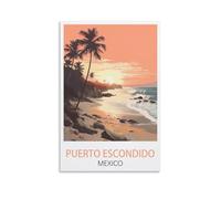 Jigsaw Puzzles for Adults 1000 Puerto Escondido Mexico，1000 Piece Jigsaw Puzzle For Adults - Challenging Puzzle Perfect for Game Nights 70x50cm