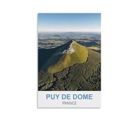 Jigsaw Puzzles for Adults 1000，Puy De Dome France Posters Puzzles for Adults, Challenging Puzzles, Puzzle Game for The Whole for Women,Gifts for Men, 38x26cm