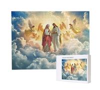 Jigsaw Puzzles for Adults 1000, Puzzle for Adults, Challenging Puzzle Educational Games, Puzzles Game for The Whole for Women, Gifts for Men, Home Decoration, Theme:（Our Lady Of Jesus) z-909