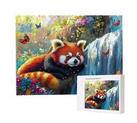 Jigsaw Puzzles for Adults 1000, Puzzle for Adults, Challenging Puzzle Educational Games, Puzzles Game for The Whole for Women, Gifts for Men, Home Decoration, Theme:（Waterfall Raccoon) z-685