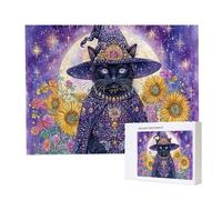 Jigsaw Puzzles for Adults 1000, Puzzle for Adults, Challenging Puzzle Educational Games, Puzzles Game for The Whole for Women, Gifts for Men, Home Decoration, Theme:（Moon Cat) z-969